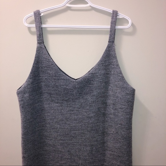 Knit Grey Dress (one-size-fits-all) - Picture 3 of 4